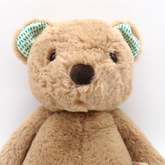 B Softies Brown Teddy Bear Plush 11" Cara-Mellow Blue Paws Baby Stuffed Toy 2019 - Picture 3 of 7